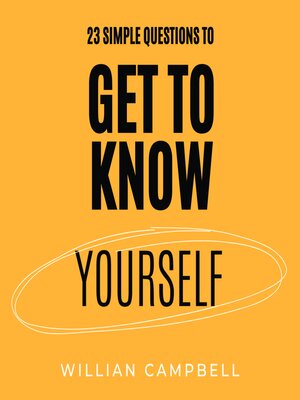 cover image of 23 Simple Questions to Get to Know Yourself